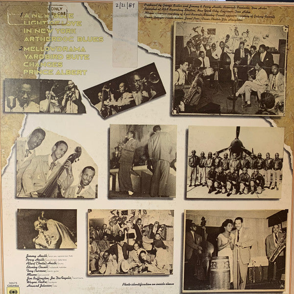 The Heath Brothers : Passing Thru... (LP, Album, Promo)