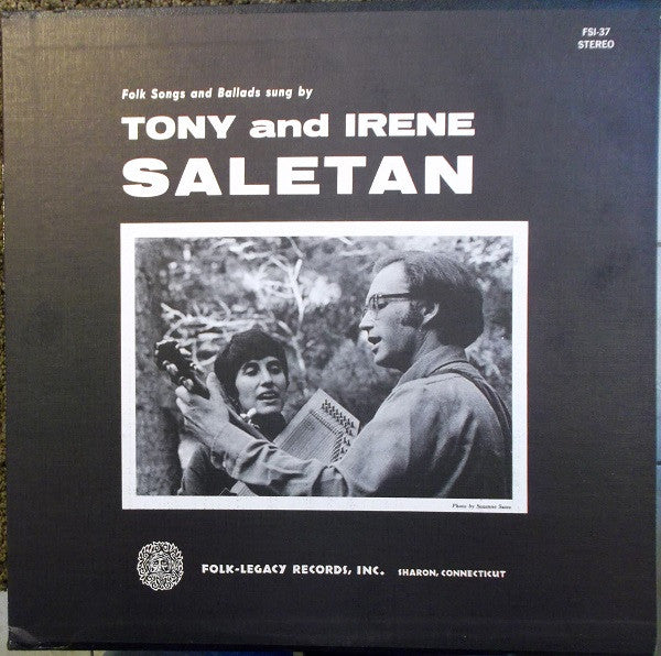 Tony And Irene Saletan : Tony And Irene Saletan (LP, Album)