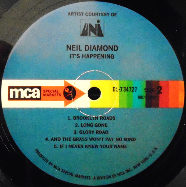 Diana Ross & The Supremes* / Neil Diamond : It's Happening! (LP, Comp)