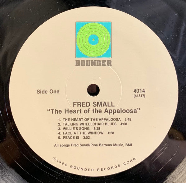 Fred Small : The Heart Of The Appaloosa (LP, Album)