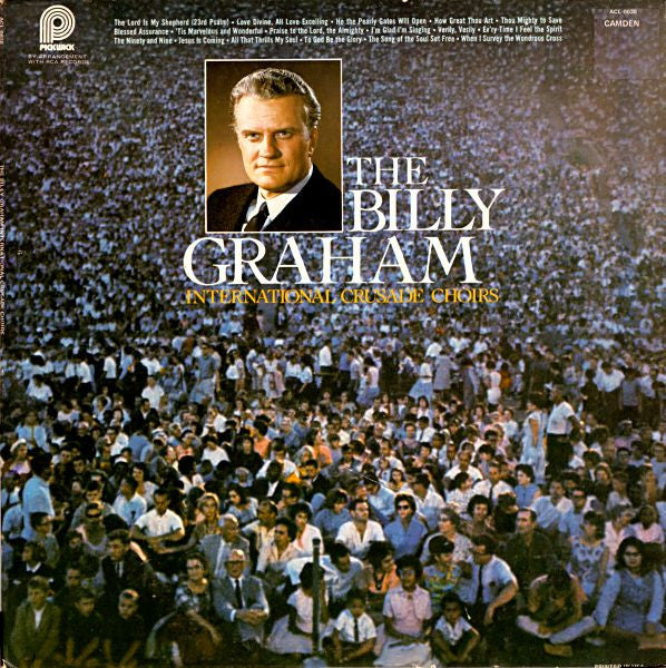 Various With George Beverly Shea : The Billy Graham International Crusade Choirs (LP, RE)