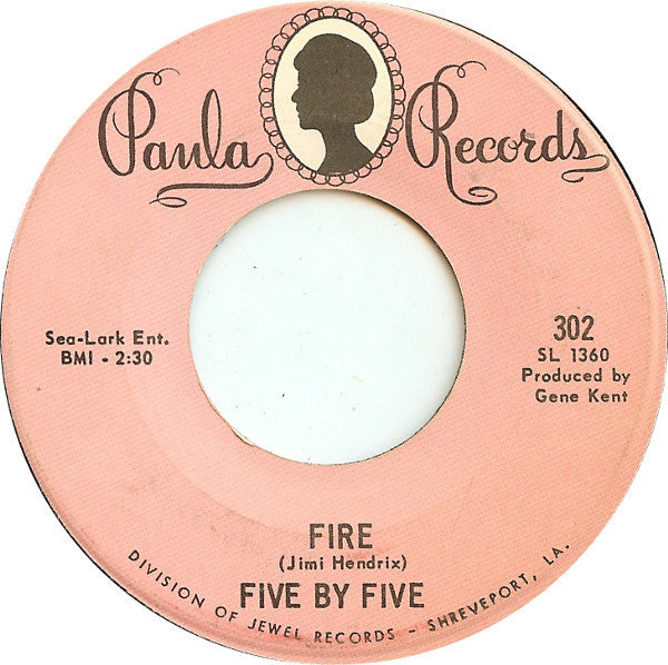 Five By Five : Fire / Hang Up (7")
