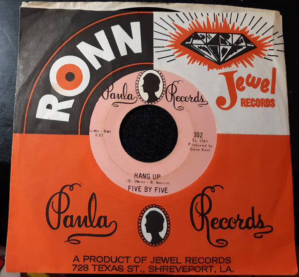 Five By Five : Fire / Hang Up (7")