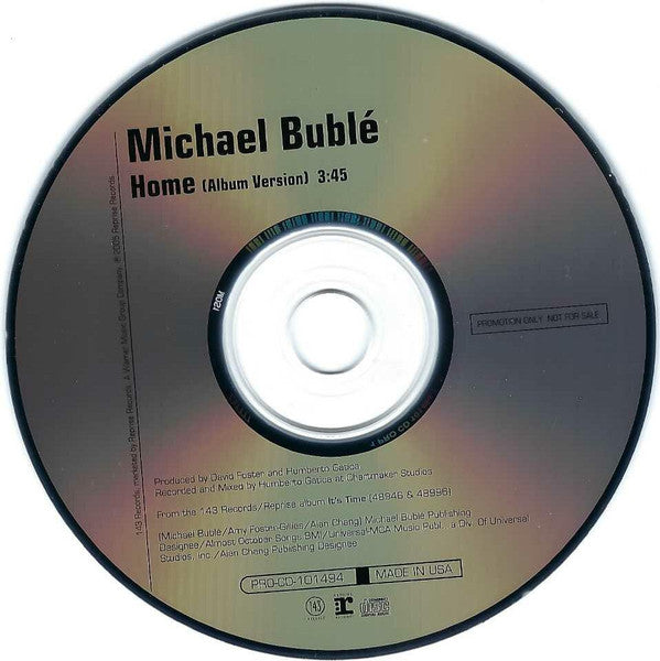 Michael Bublé : Home (CD, Promo)