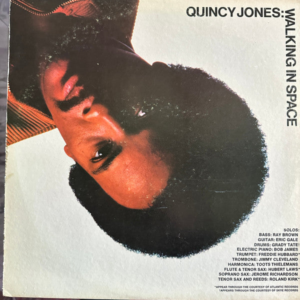 Quincy Jones : Walking In Space (LP, Album, RE, Gat)
