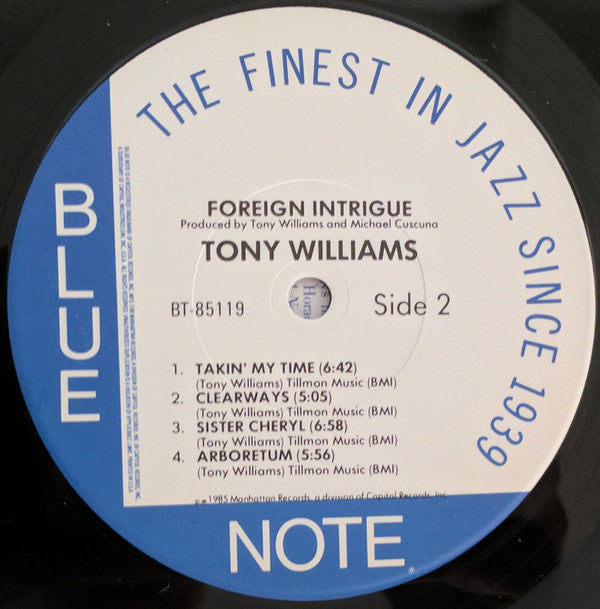 Anthony Williams : Foreign Intrigue (LP, Album)