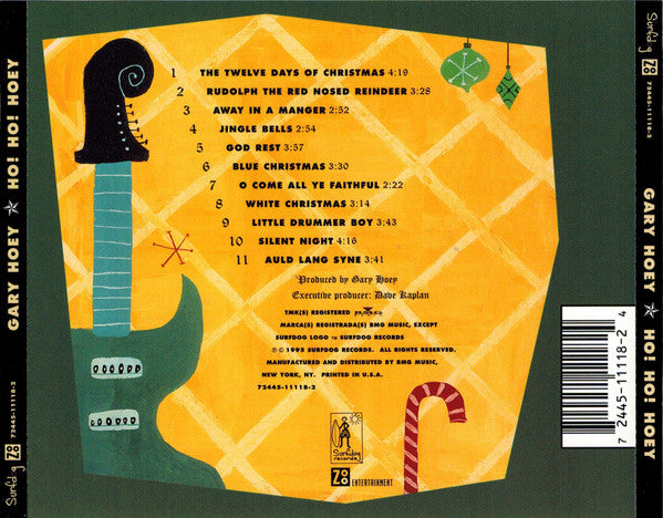 Gary Hoey : Ho! Ho! Hoey (CD, Album)