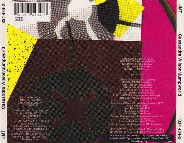 Cassandra Wilson : Jumpworld (CD, Album, PDO)