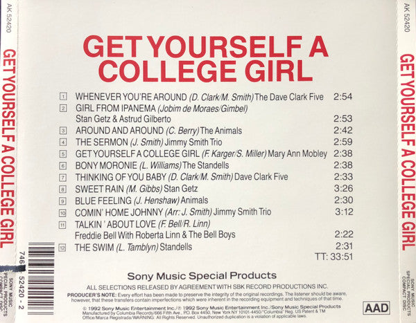 Various : Get Yourself A College Girl (CD, Comp, RE)