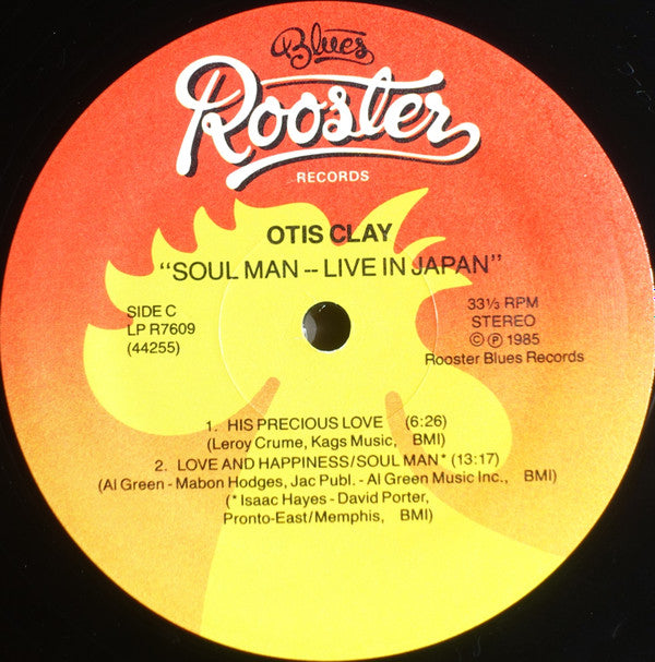 Otis Clay : Soul Man - Live In Japan (2xLP, Album)