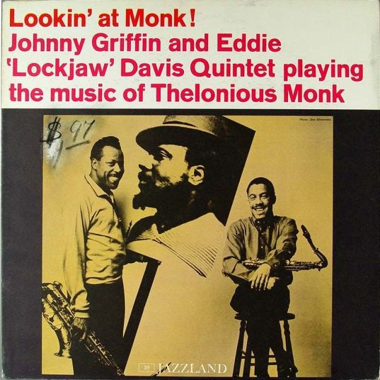 The Eddie Davis-Johnny Griffin Quintet : Lookin' At Monk! (LP, Album, Mono)
