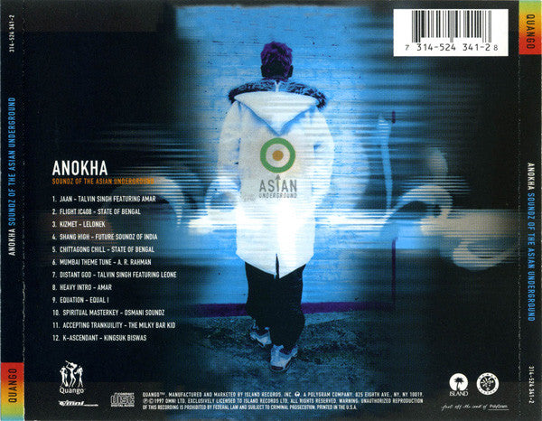 Talvin Singh : Anokha (Soundz Of The Asian Underground) (CD, Comp)