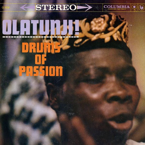 Babatunde Olatunji : Drums Of Passion (LP, Album)