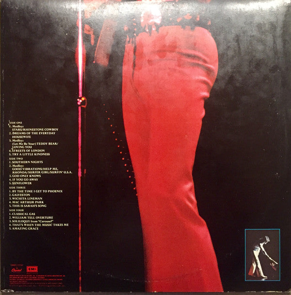Glen Campbell With The Royal Philharmonic Orchestra : Live At The Royal Festival Hall (2xLP, Album, Win)