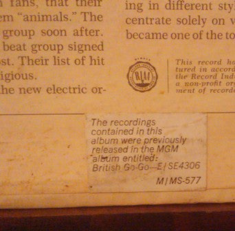 Various : Mickie Most Presents English In-Groups (LP, Comp, RE)