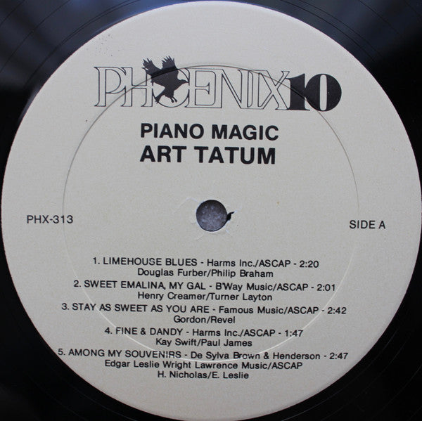Art Tatum : Piano Magic (LP, Album)