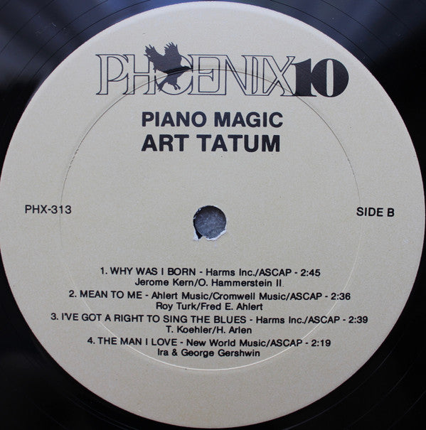 Art Tatum : Piano Magic (LP, Album)