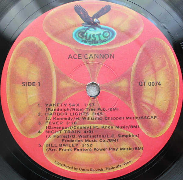 Ace Cannon : At His Best (LP, Album)