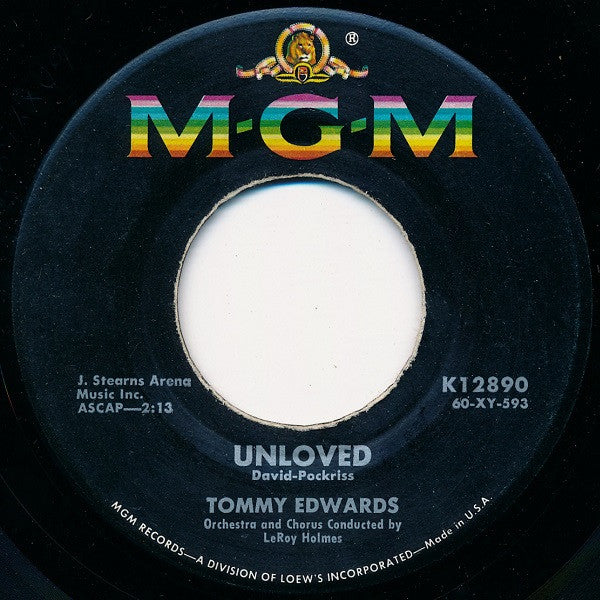 Tommy Edwards : I Really Don't Want To Know (7", Single)