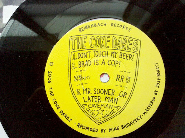The Coke Dares / Push-Pull : Brad Is A Cop / Push-Pull (7")