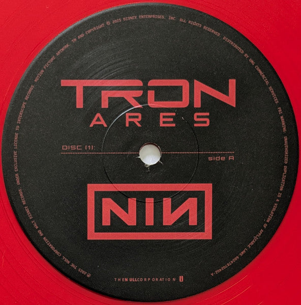 Nine Inch Nails : Tron: Ares (Original Motion Picture Soundtrack) (2xLP, Album, Red)