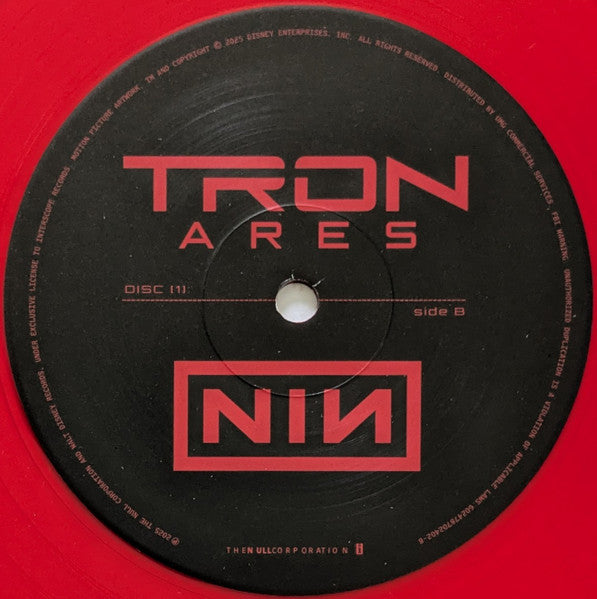 Nine Inch Nails : Tron: Ares (Original Motion Picture Soundtrack) (2xLP, Album, Red)