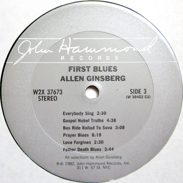 Allen Ginsberg : First Blues (2xLP, Album)