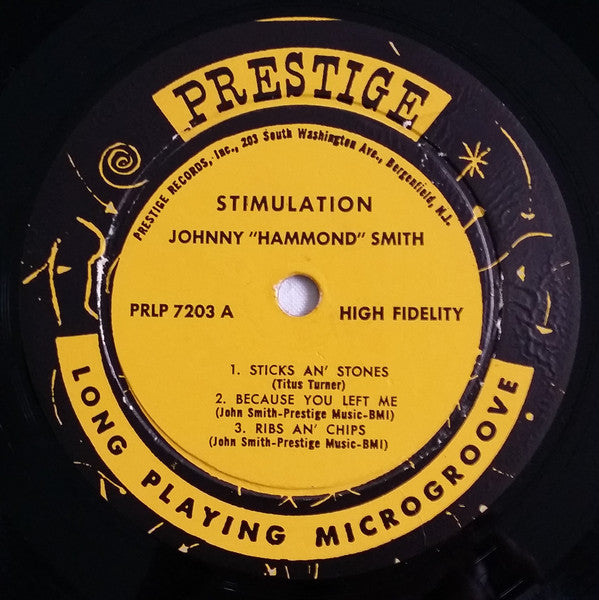 Johnny "Hammond" Smith* : Stimulation (LP, Album, Mono)