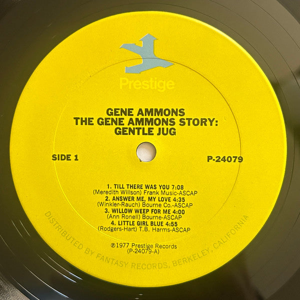 Gene Ammons : The Gene Ammons Story: Gentle Jug (2xLP, Comp, Mono, Gat)