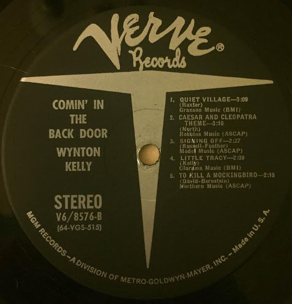 Wynton Kelly : Comin' In The Back Door (LP, Album)