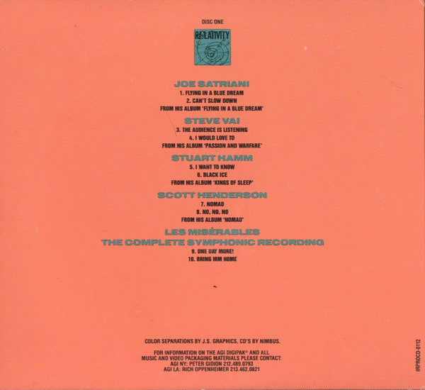 Various : Relativity Combat In-Effect Sampler (3xCD, Promo, Smplr)