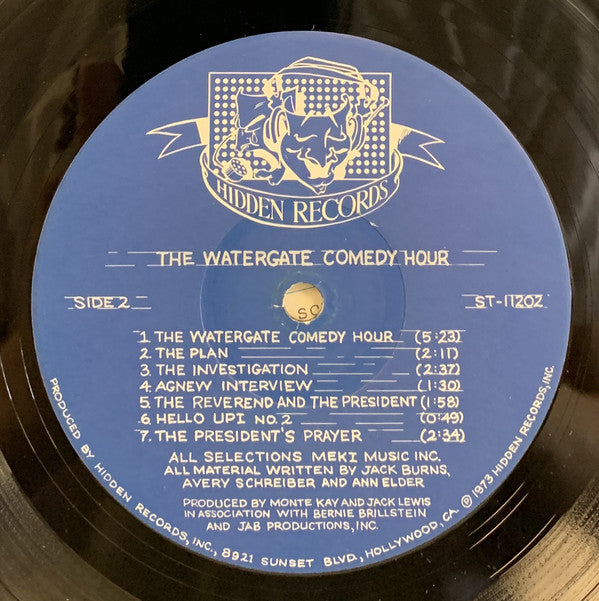 Various : The Watergate Comedy Hour (LP, Album, Jac)