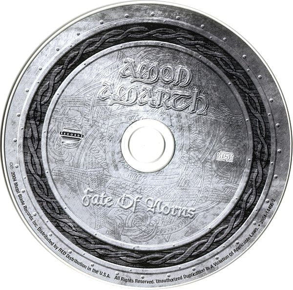 Amon Amarth : Fate Of Norns (CD, Album)