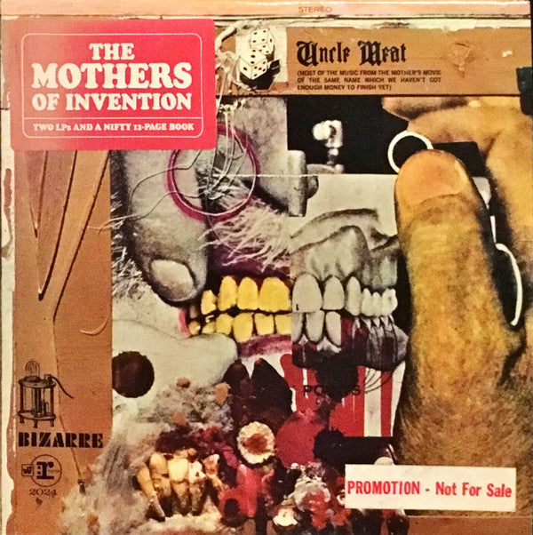 The Mothers : Uncle Meat (2xLP, Album, Promo, San)