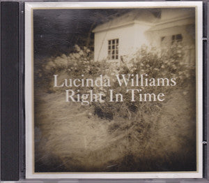 Lucinda Williams : Right In Time (CD, Single, Promo)