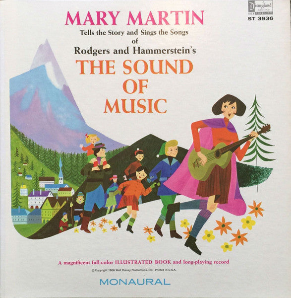 Mary Martin : Rodgers & Hammerstein : Mary Martin Tells The Story And Sings The Songs Of Rodgers And Hammerstein's The Sound Of Music (LP, Album, Mono)