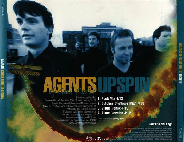 Agents Of Good Roots : Upspin (CD, Maxi, Promo)