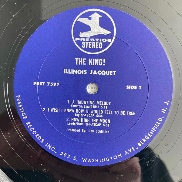 Illinois Jacquet : The King! (LP, Album)