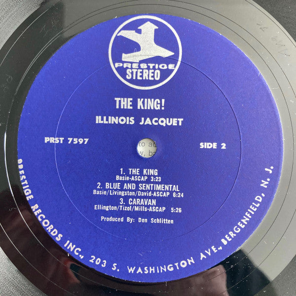 Illinois Jacquet : The King! (LP, Album)