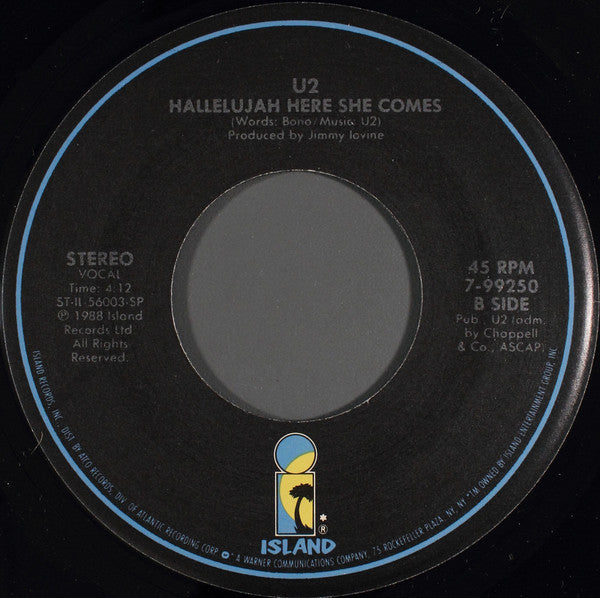 U2 : Desire (7", Single, Spe)