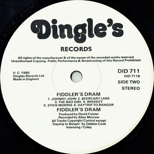Fiddler's Dram : Fiddler's Dram (LP, Album)
