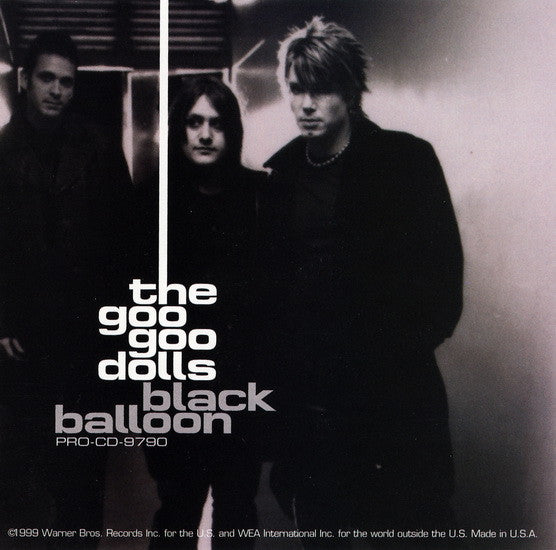 Goo Goo Dolls : Black Balloon (CD, Single, Promo)