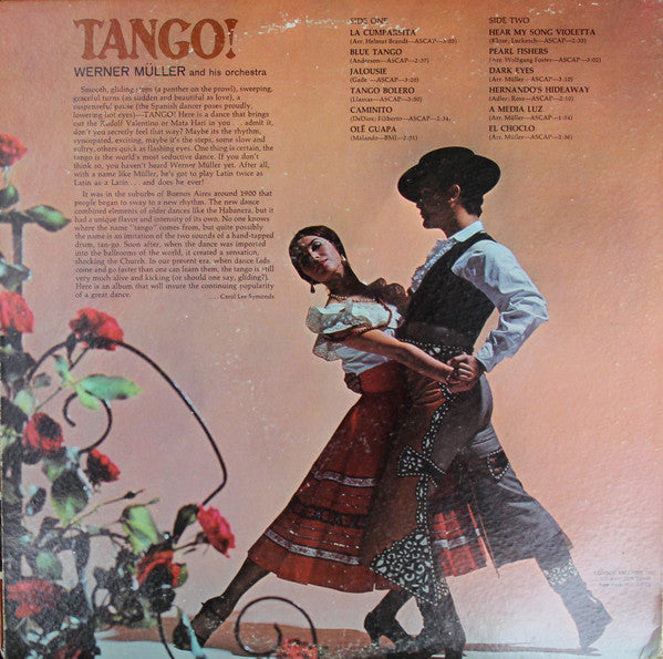 Werner Müller And His Orchestra* : Tango! (LP, Album, Gat)