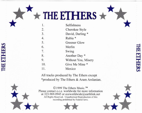 The Ethers : The Ethers (CD, Album)