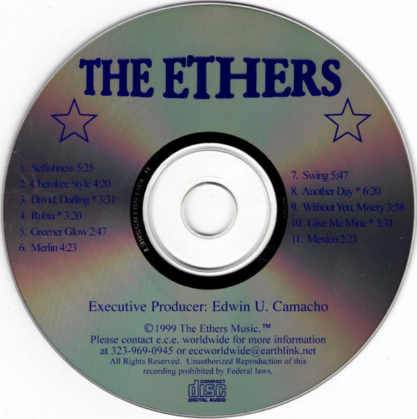 The Ethers : The Ethers (CD, Album)