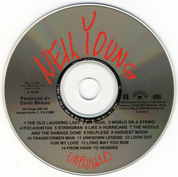 Neil Young : Unplugged (CD, Album, Club)