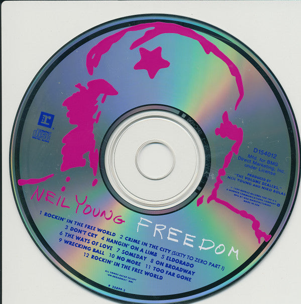 Neil Young : Freedom (CD, Album, Club, BMG)