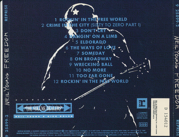 Neil Young : Freedom (CD, Album, Club, BMG)