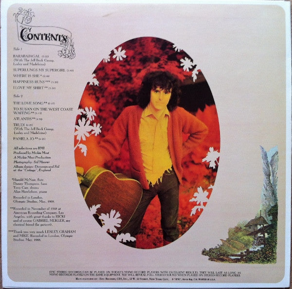 Donovan : Barabajagal (LP, Album, RP)