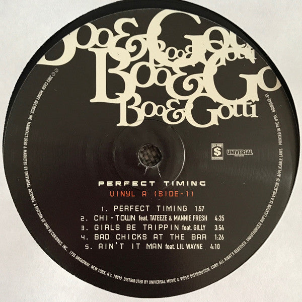 Boo & Gotti : Perfect Timing (2xLP, Album)